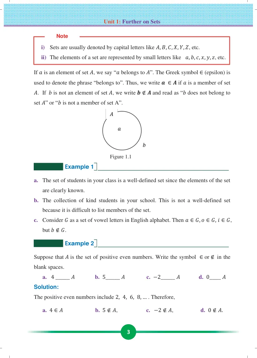 Grade 9 Mathematics Unit 1 page 3