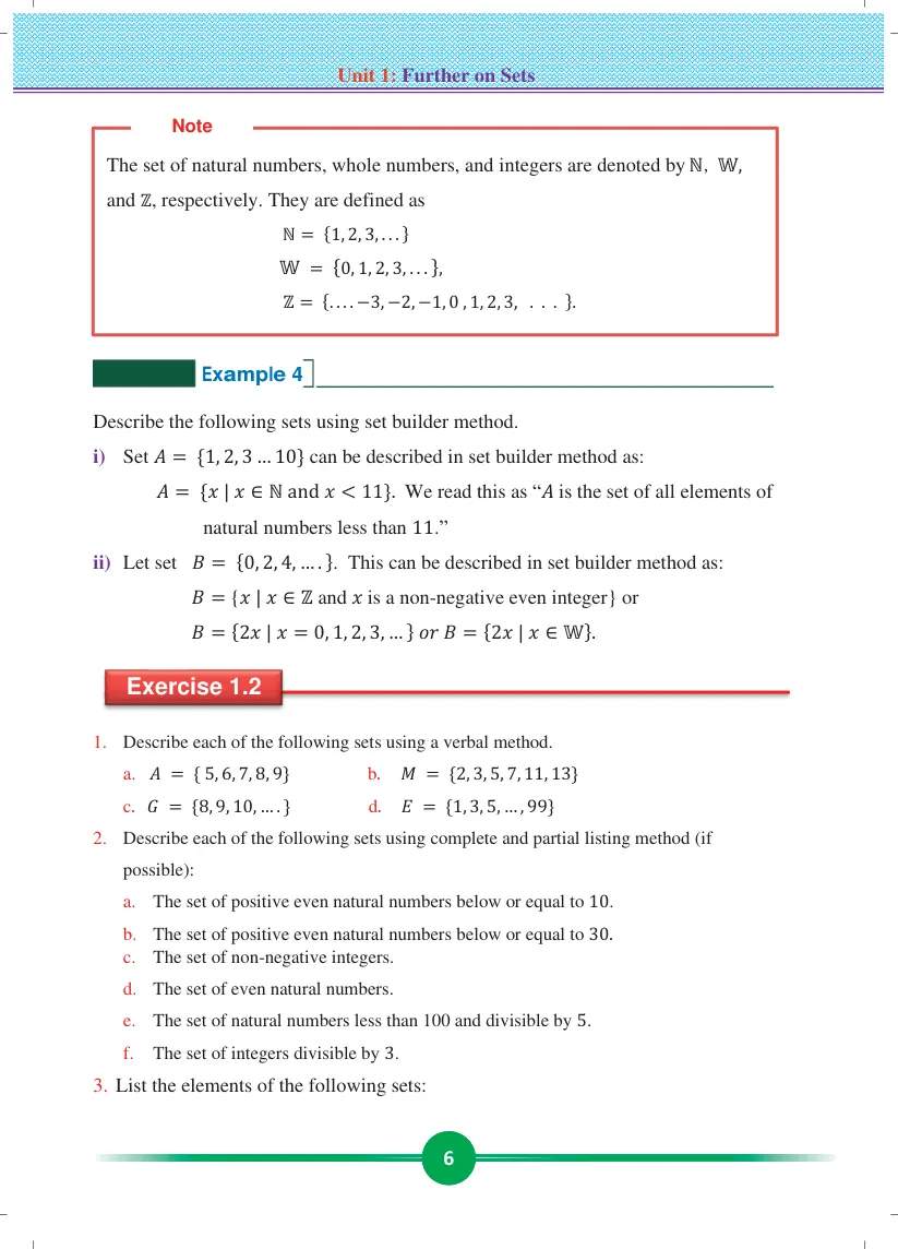 Grade 9 Mathematics Unit 1 page 6