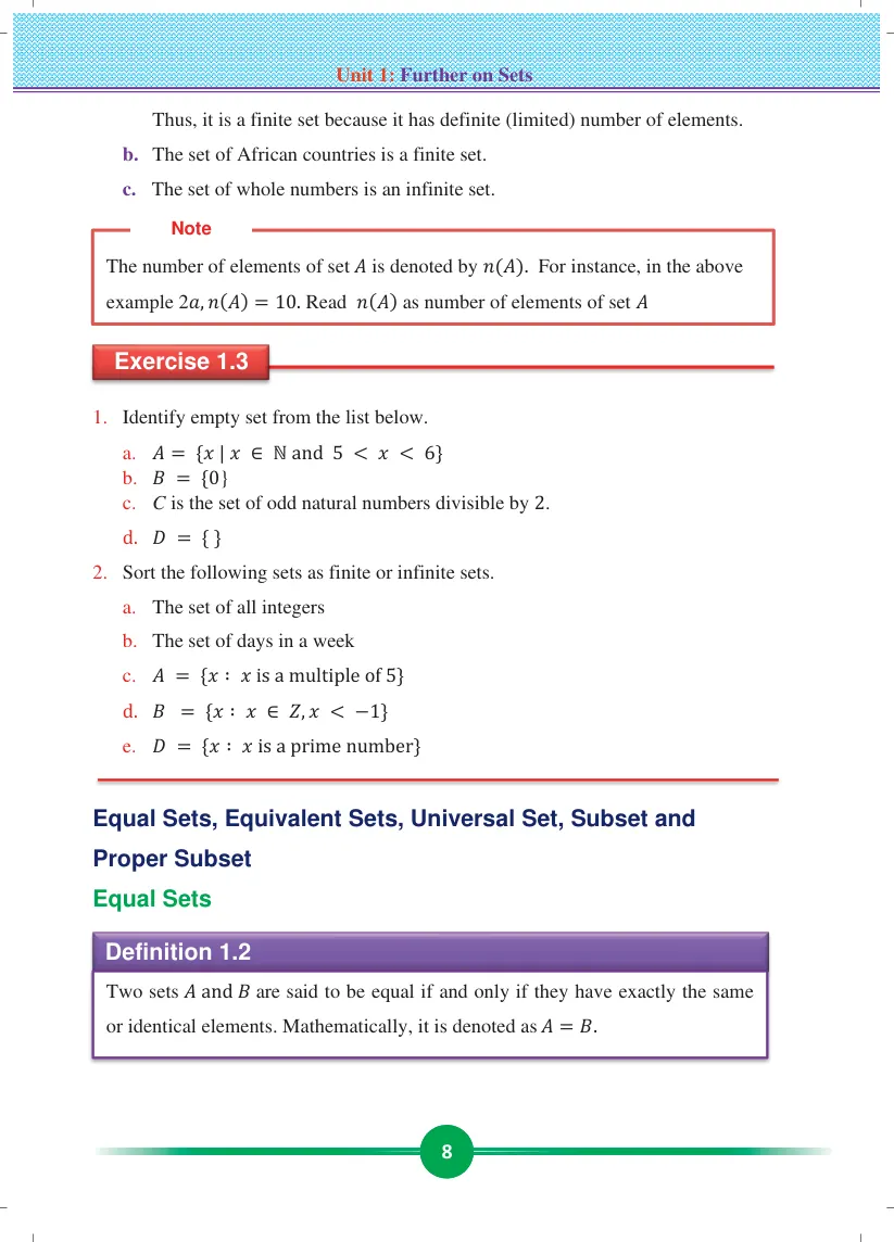 Grade 9 Mathematics Unit 1 page 8