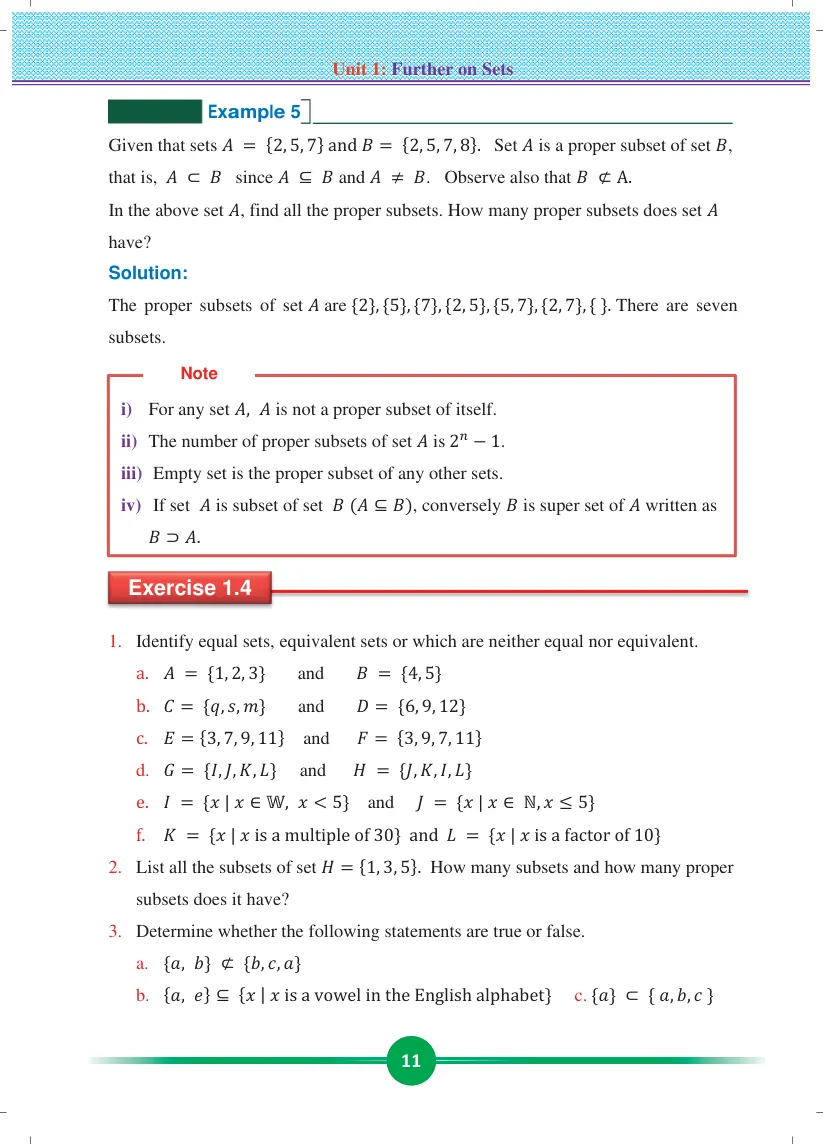Grade 9 Mathematics Unit 1 page 11
