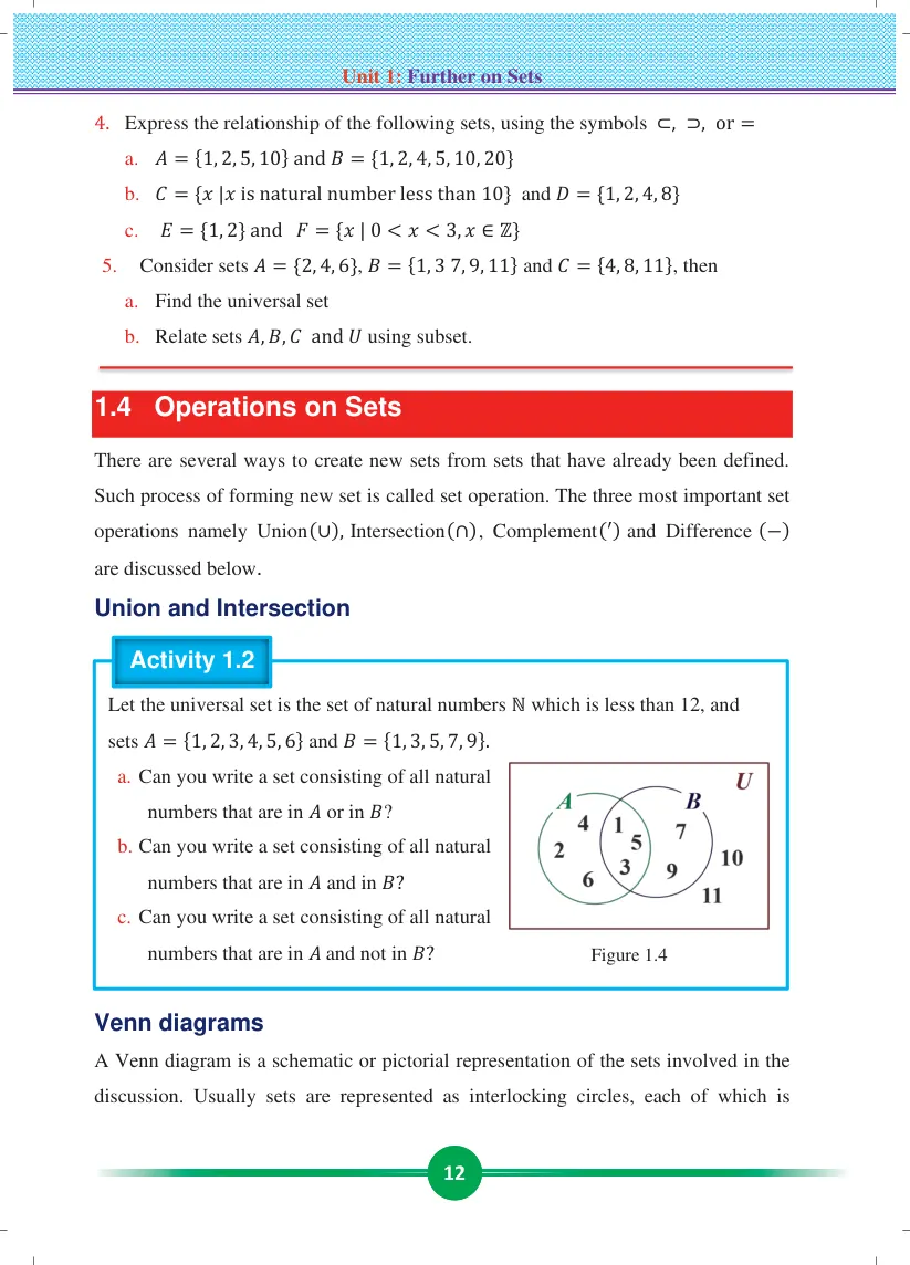 Grade 9 Mathematics Unit 1 page 12