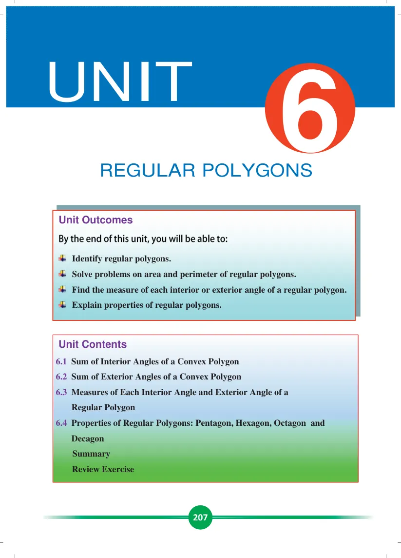 Grade 9 Mathematics Unit 6 page 1
