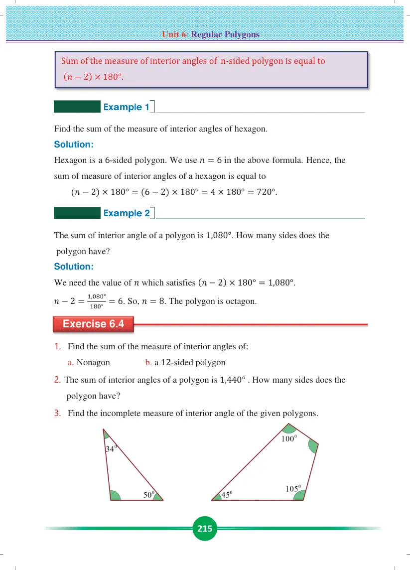 Grade 9 Mathematics Unit 6 page 9