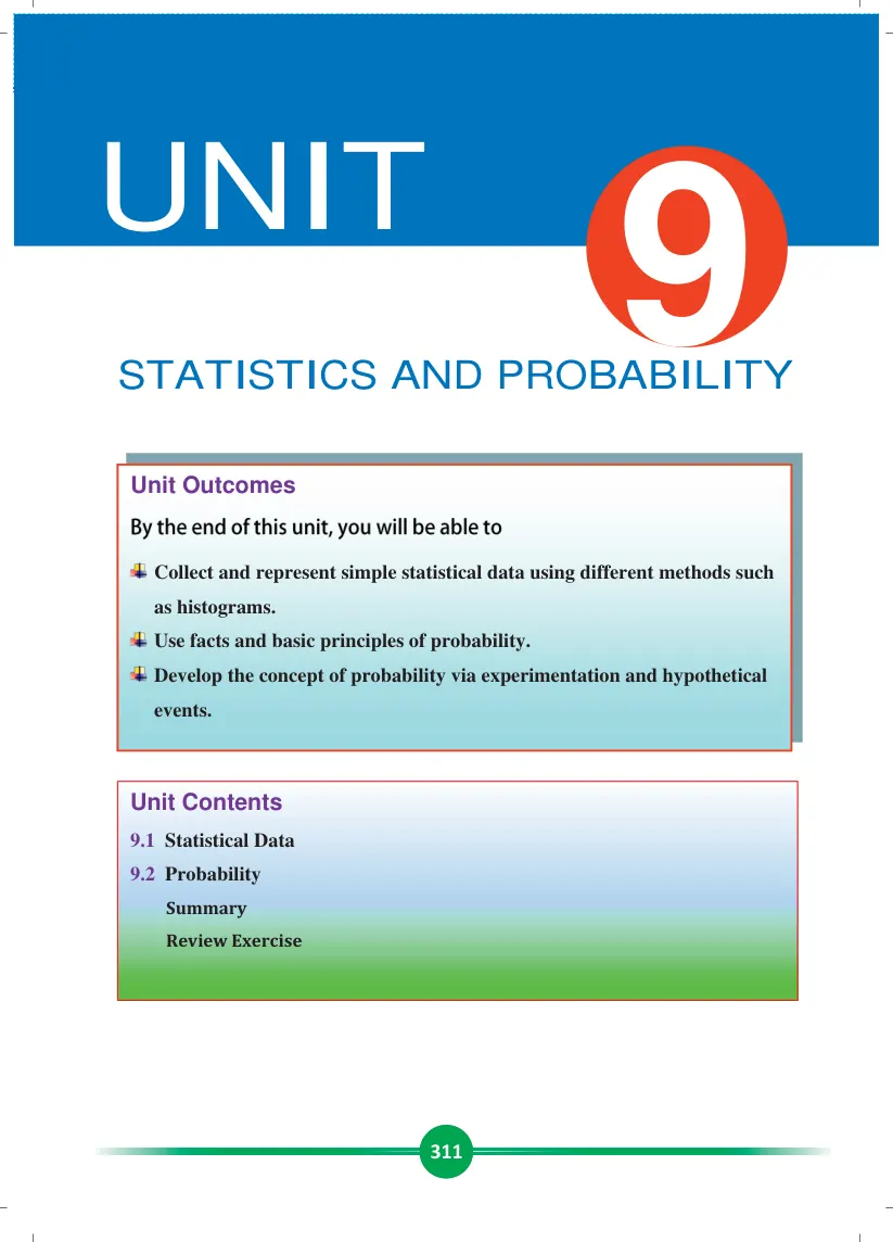 Grade 9 Mathematics Unit 9 page 1