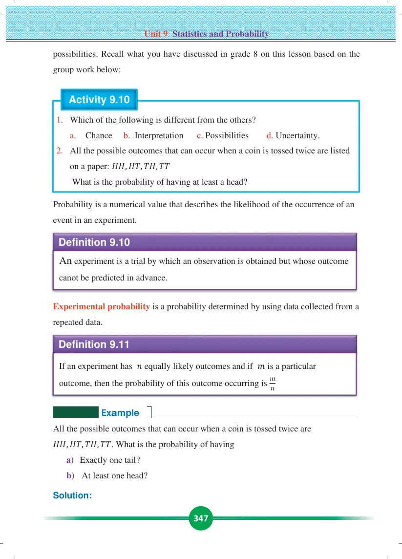 Grade 9 Mathematics Unit 9 page 37